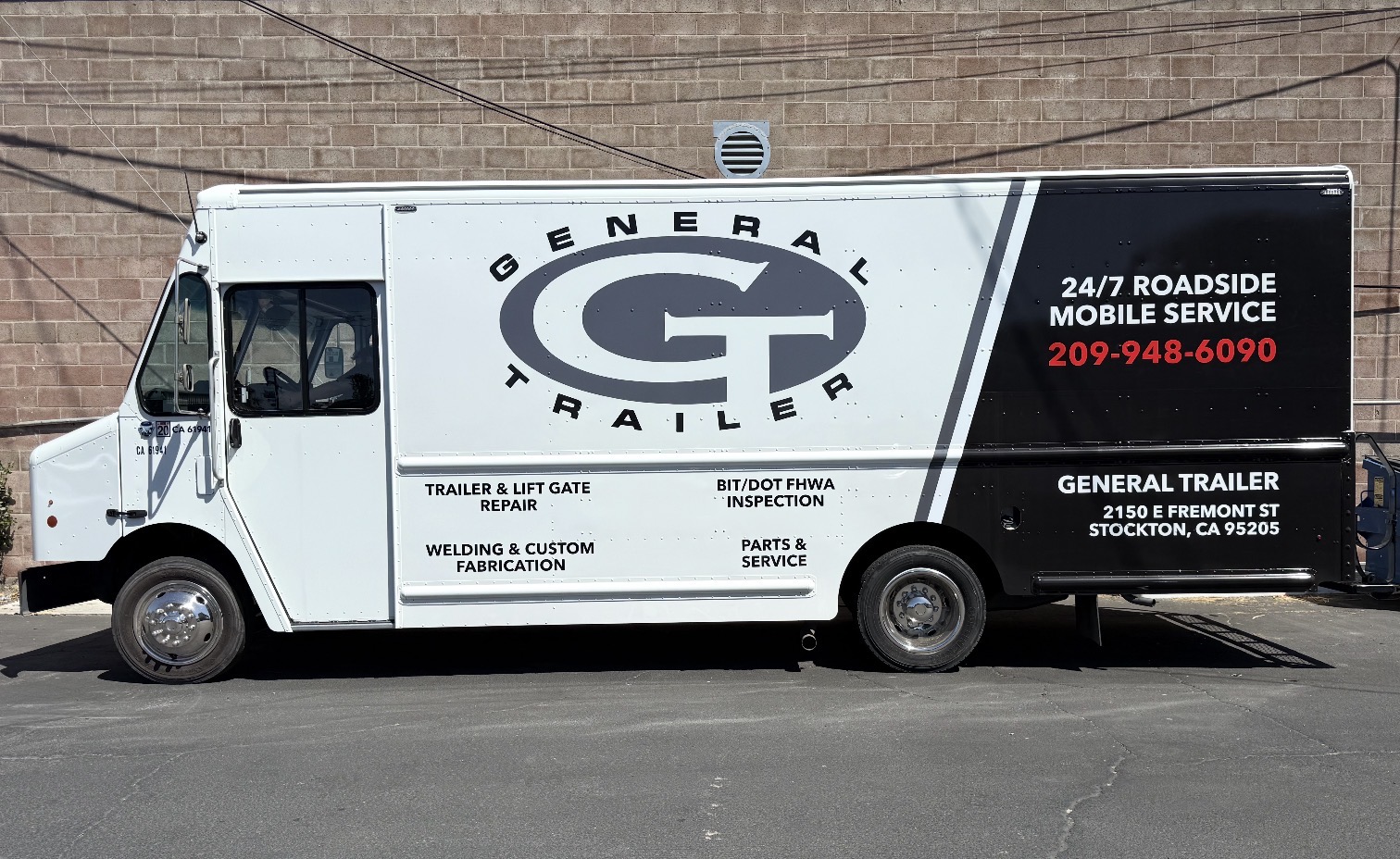 General Trailers Mobile Service Truck